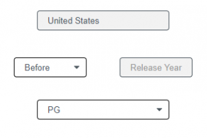 Netflix Show Finder Screen