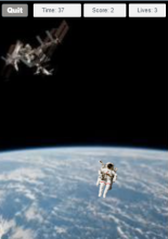 Astronaut Rescue Mission Screen